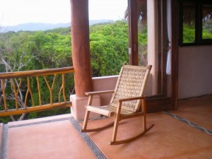 surfing vacation rental, birds and mountain with fireflys